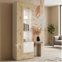 Пенал высокий 1Д "Джейкоб" Сокме  (элемент модульной гостиной "Джейкоб")