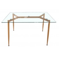 Стол обеденный ''Джангл Glass'' Микс мебель (стеклянный)
