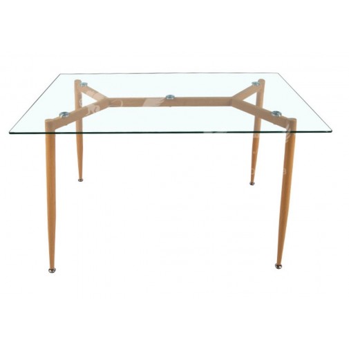 Стіл обідній " Джангл Glass" Микс меблі (скляний)