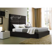 Кровать "Рига" Corners (с высоким мягким изголовьем)