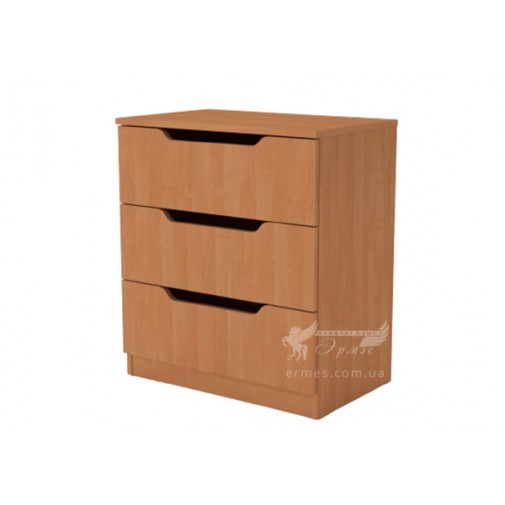 Комод 3 М Компанит (с фасадами без ручек)