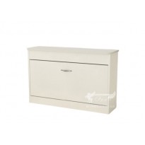 Тумба під взуття ТО - 1 Компанит (біла, компактна)