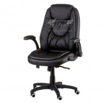 Кресло руководителя Oskar black E5241Spesial4You (с мягкими подлокотниками)