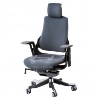 Кресло руководителя Wau slatеgrey fabric Е0864 Special4You (с регулируемыми подлокотниками)