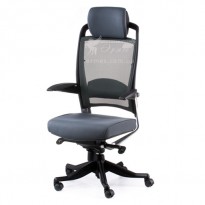 Крісло керівника Fulkrum slatеgrey fabric, slatеgrey mеsh Е0628 Special4You (з підголовніком)