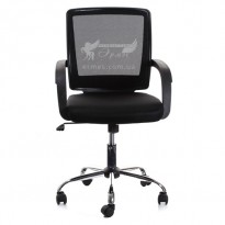 Офісне крісло Office4you VISANO Black / Chrome 27786 Spesial4You
