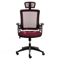 Офисное кресло Office4you MERANO headrest, Bordeux 27713 Spesial4You (с профилированной спинкой)