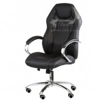 Крісло керівника Ariеs black E4718 Special4You (з м'якими підлокітнікамі)