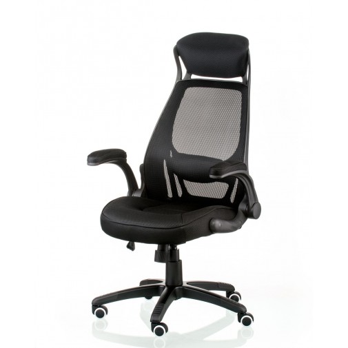 Кресло руководителя Briz 2 black E4961 Special4You (с профилированной спинкой)