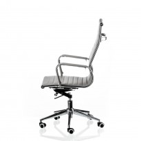 Кресло руководителя Solano artlether grey E4879 Special4You (на хромированном основании)