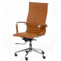 Кресло руководителя Solano light-brown E5777 Special4You (на хромированном основании)