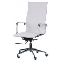 Кресло руководителя Solano white E0529 Special4You (на хромированной основе)