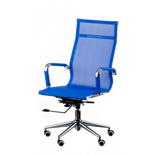 Крісло керівника Solano mesh blue E4916 Special4You (з сітчастою спинкою)