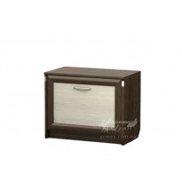 Тумба для обуви ТО - 101  Тиса мебель (компактная с дверцей)